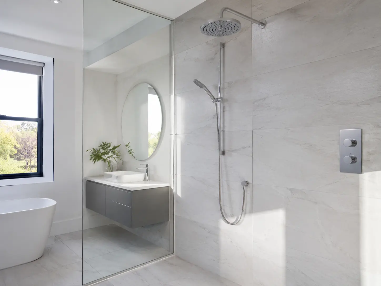 Finished bathroom fit-out