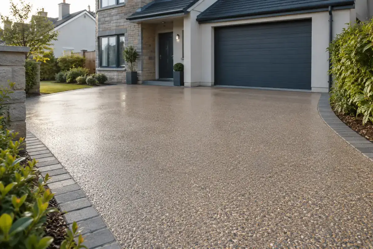 Paving work